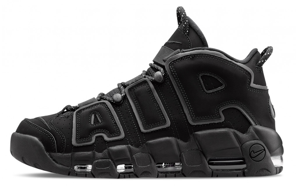nike air uptempo nere